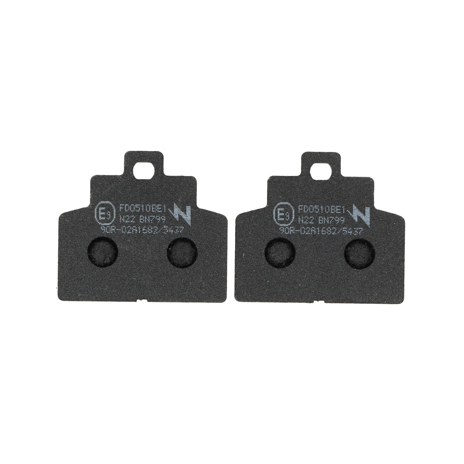 Remblokset Newfren Euro-4/5/5+ Voorzijde Mp3 300>530 Hpe Fd0510 - Afbeelding 3