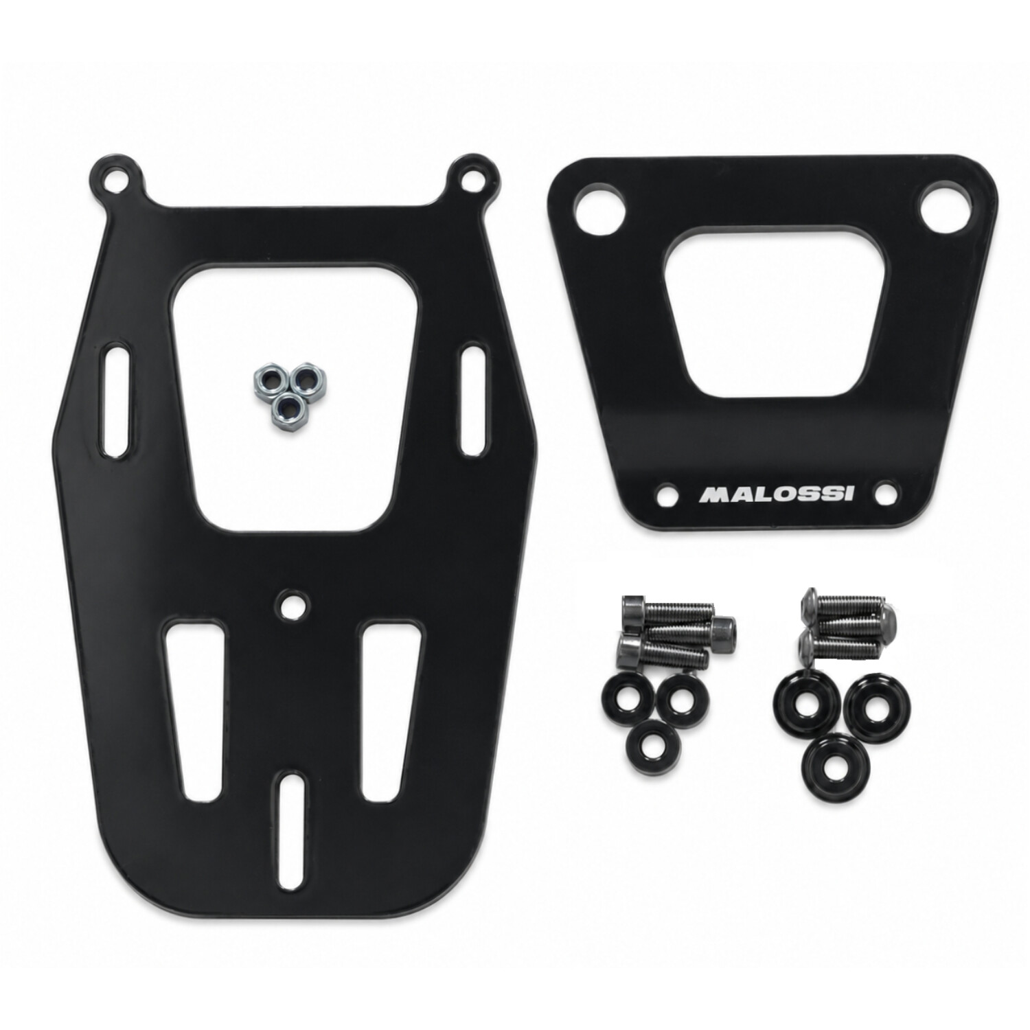 Kentekenplaathouder Malossi Euro-5/5+ Aluminium Verhoogd Vespa Zwart Gts 125-310 8120490b