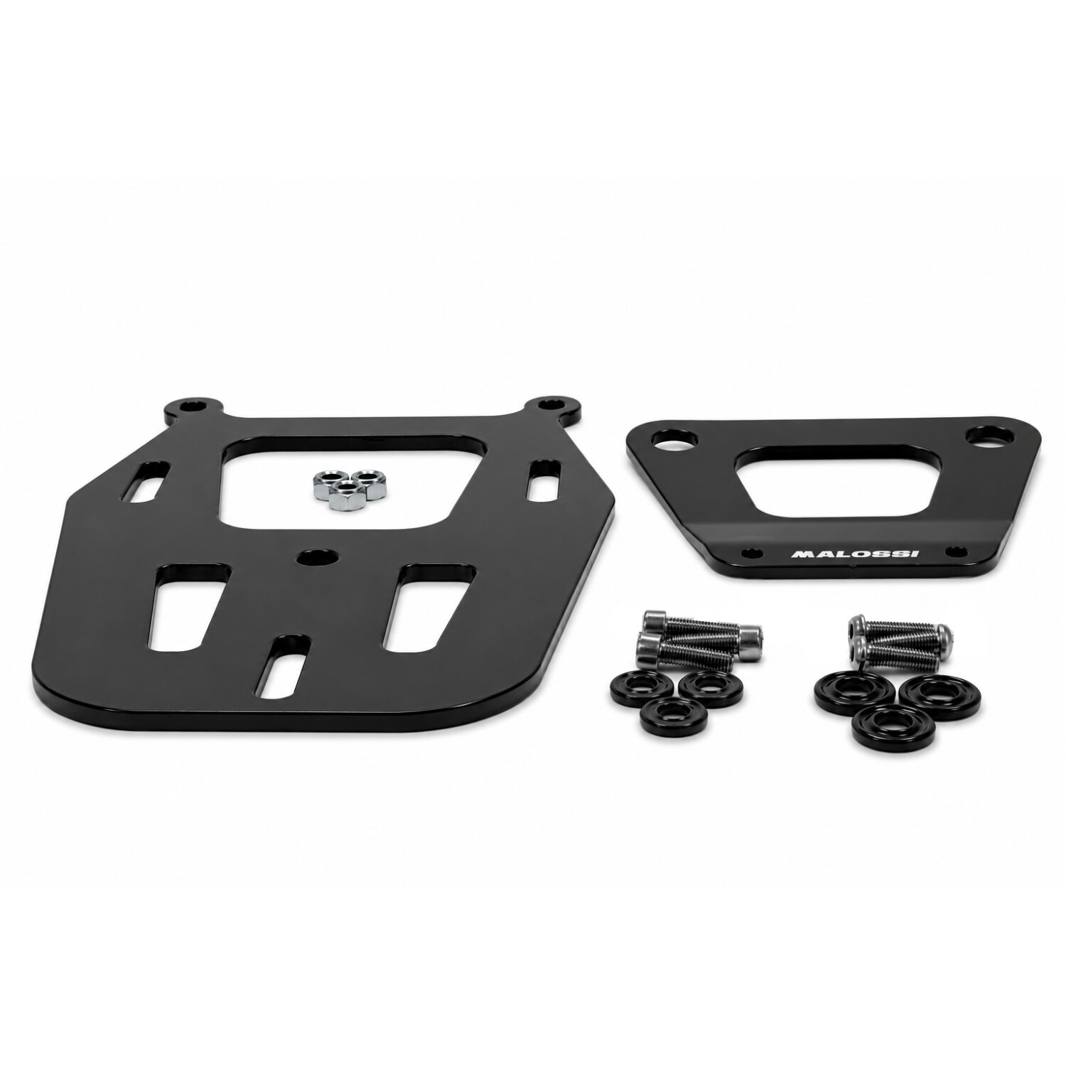 Kentekenplaathouder Malossi Euro-5/5+ Aluminium Verhoogd Vespa Zwart Gts 125-310 8120490b - Afbeelding 3