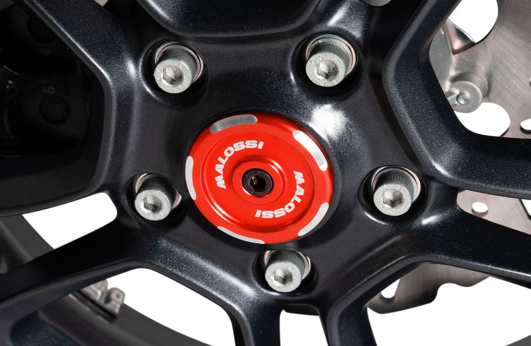 Afdekkap Malossi Wielmoer Cnc Vespa 35mm Rood Gts 125-310 8120487br - Afbeelding 4