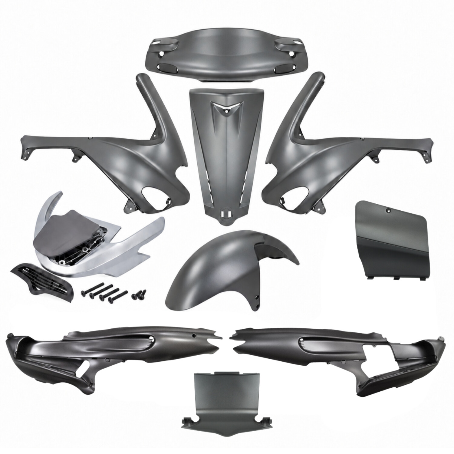 Plaatwerkset origineel model + spoiler SP pro opaco Gilera Runner 50/125/180