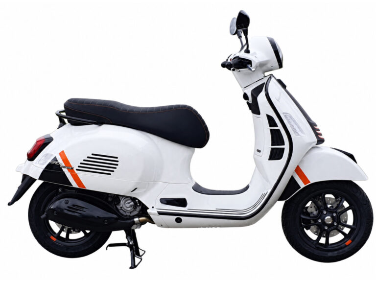Stickerset Piaggio Origineel Euro-5 2023-2024 Zwart/oranje Gts 125cc, Gts 300, Gts 310 2h005296