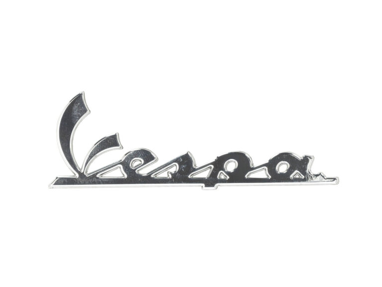 Embleem Chroom Piaggio Origineel Woord [vespa] Euro-5/5+ Vespa Elettrica, Sprint, Primavera 2h004256