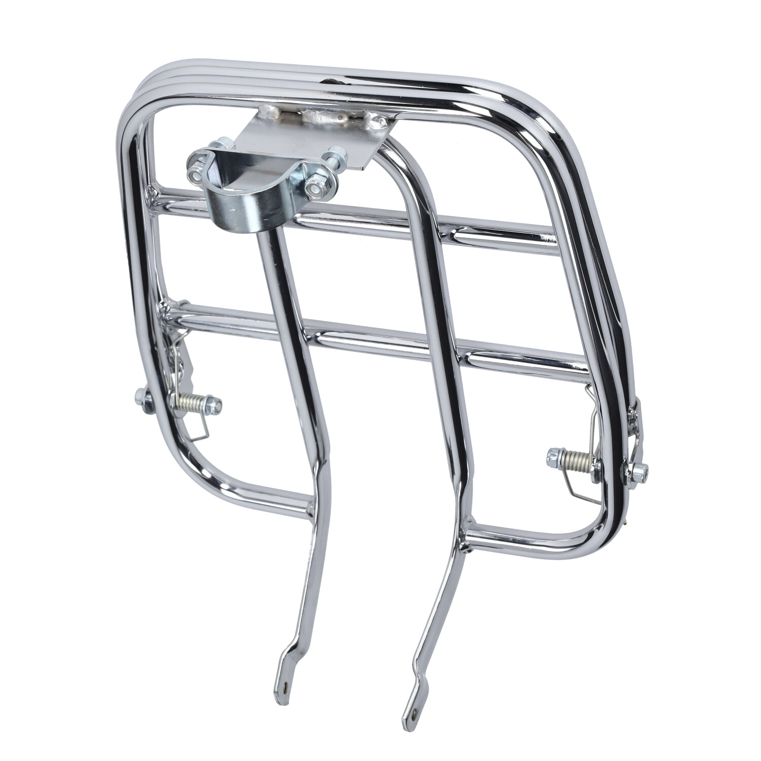 Voordrager Moto-Nostra opklapbaar V2 Vespa chroom Ciao