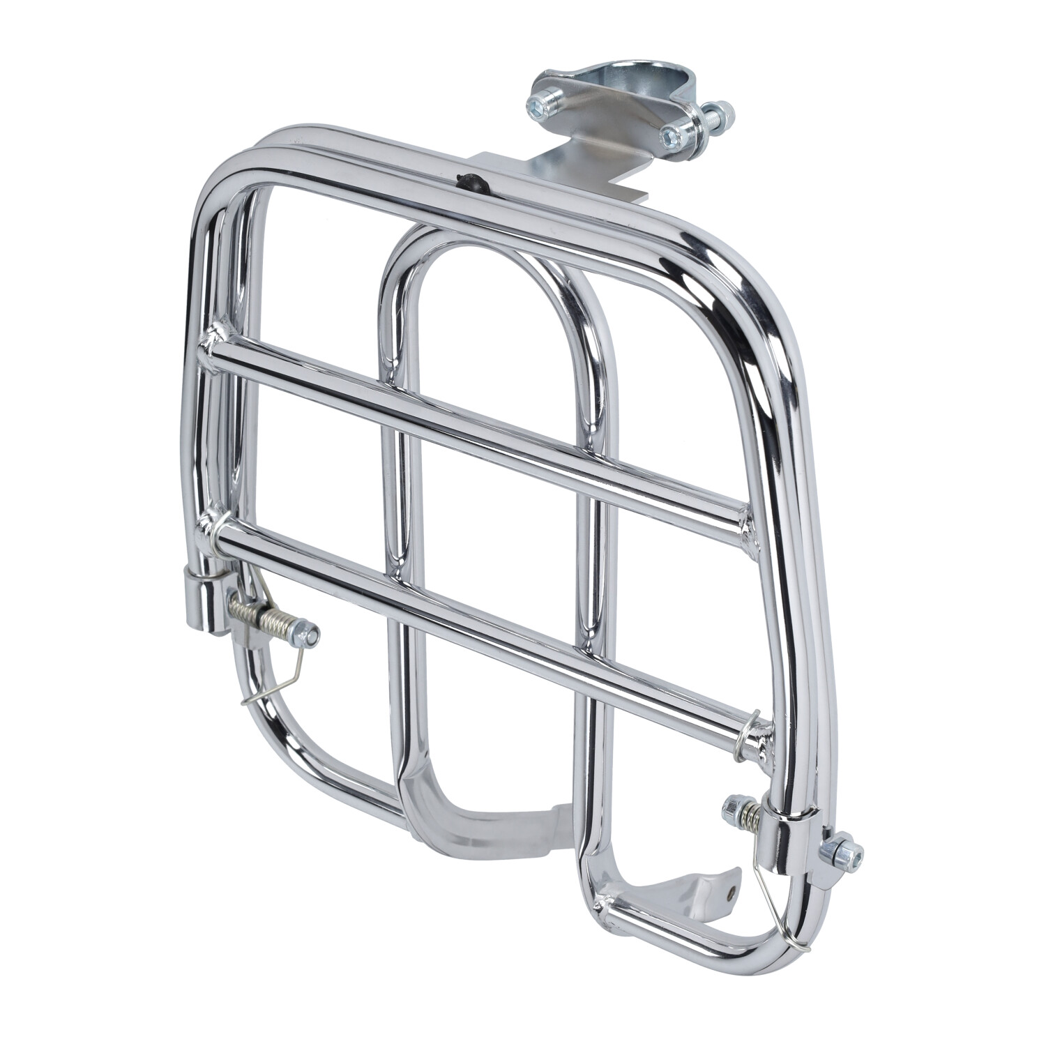 Voordrager Moto-Nostra opklapbaar V2 Vespa chroom Ciao - Afbeelding 7