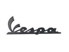 Embleem Piaggio origineel woord [Vespa] Vespa zwart GTS, GTV, Sprint 2H007731