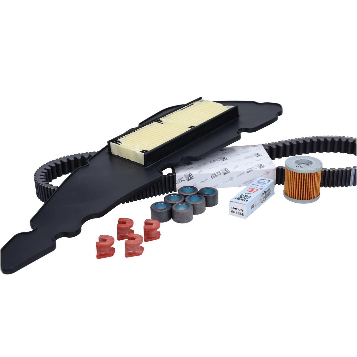 Onderhoudskit Piaggio origineel compleet Euro-5 Beverly 400cc, MP3 400 1R000532 - Afbeelding 2