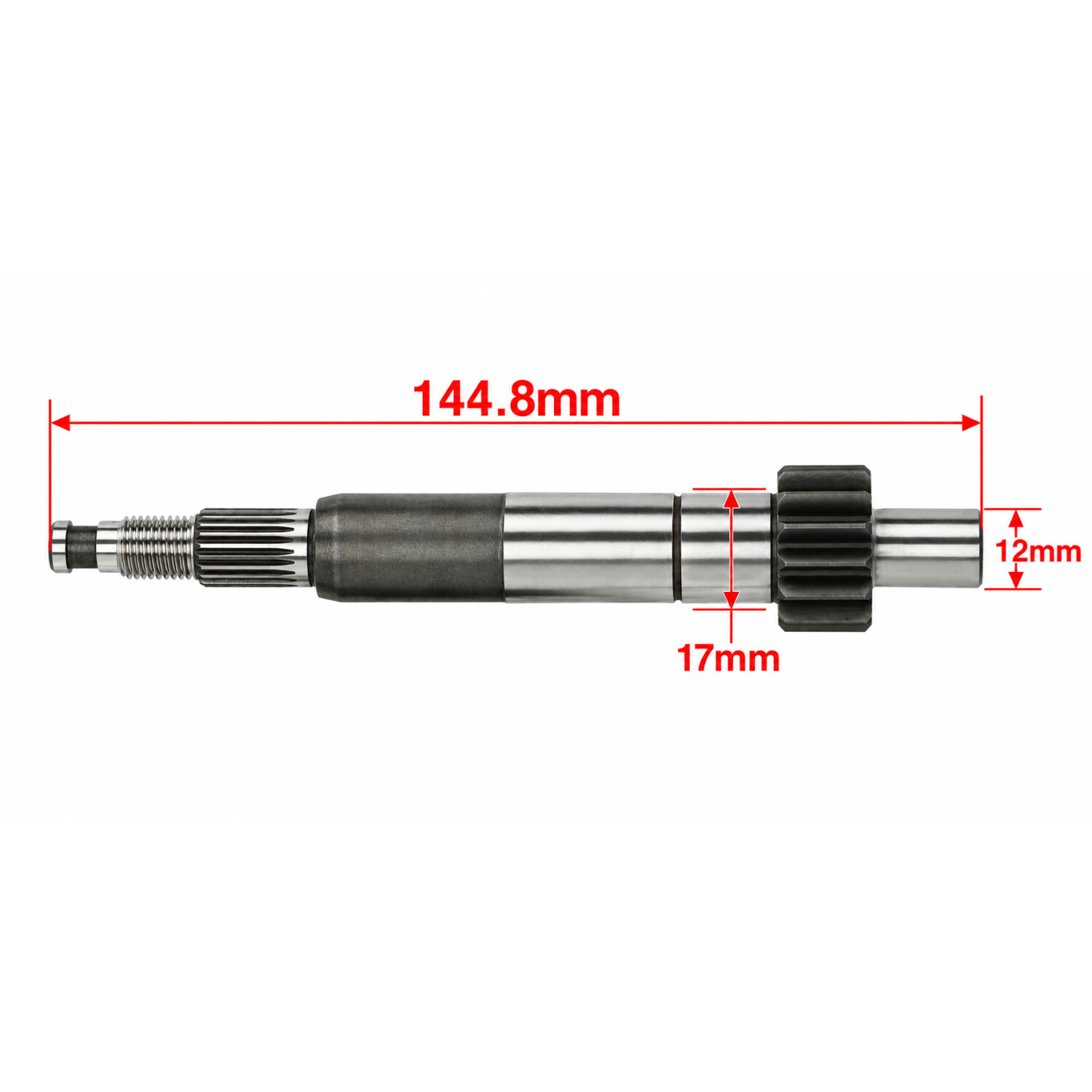 Overbrengingset Polini primair 14/39T scooter Piaggio 2T 202.1407 - Afbeelding 2