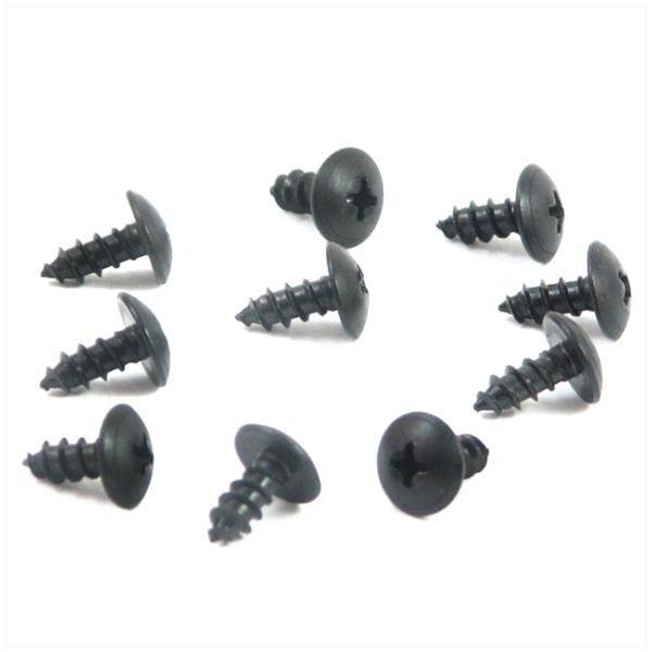 Parkerset 5.0x12 Zwart 10st - Bollard