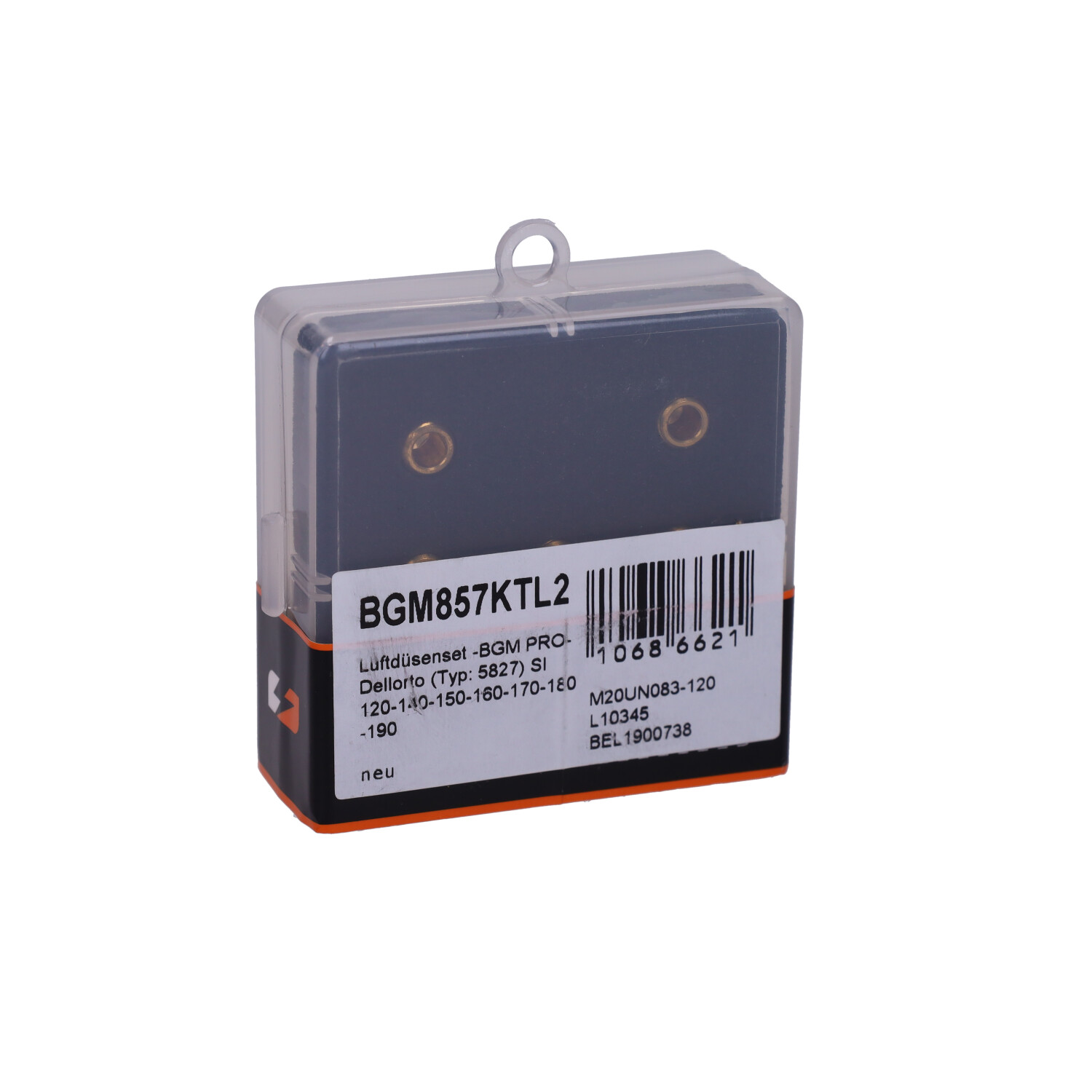 Luchtsproeier Bgm Pro Set Dellorto (4581) 120-180 Pro 7-delig Bgm857ktl1 - Afbeelding 3