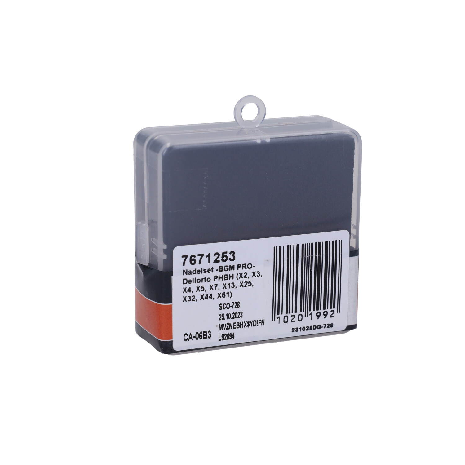 Naald Bgm Pro Set Dellorto Phbh X2-x61 Pro 10-delig 7671253 - Afbeelding 2
