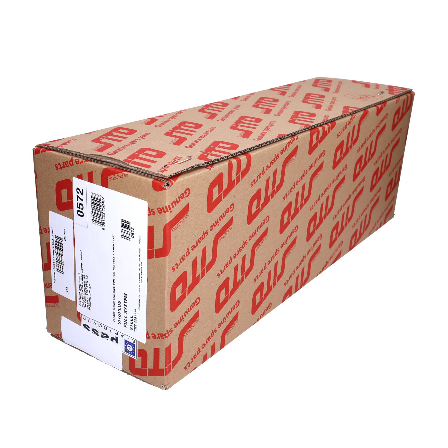 Uitlaat Sitoplus 2t Zip2000, Nrg, Runner, Zip Sp 0572 - Afbeelding 2