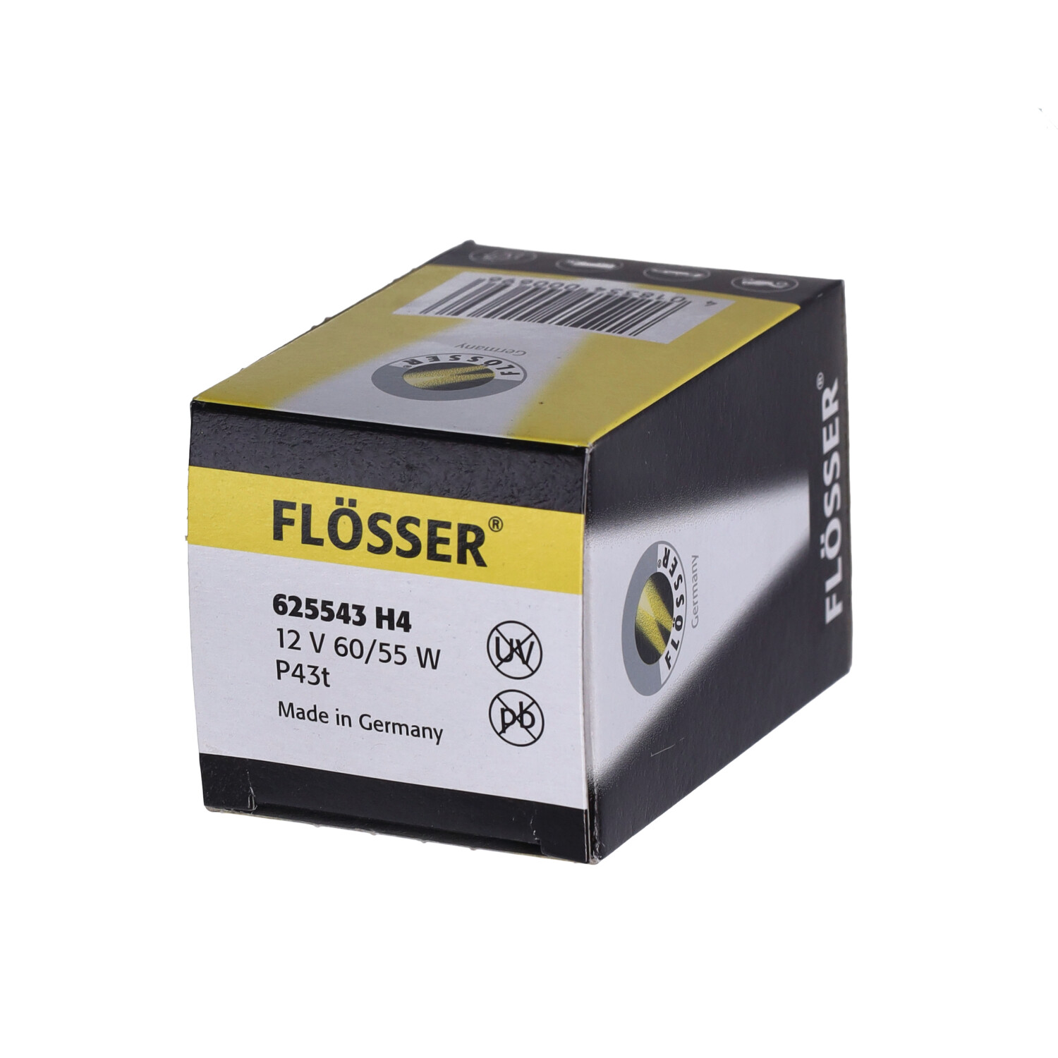 Lamp 12v Flosser 60/55w Halogeen H4 1pcs - Afbeelding 3