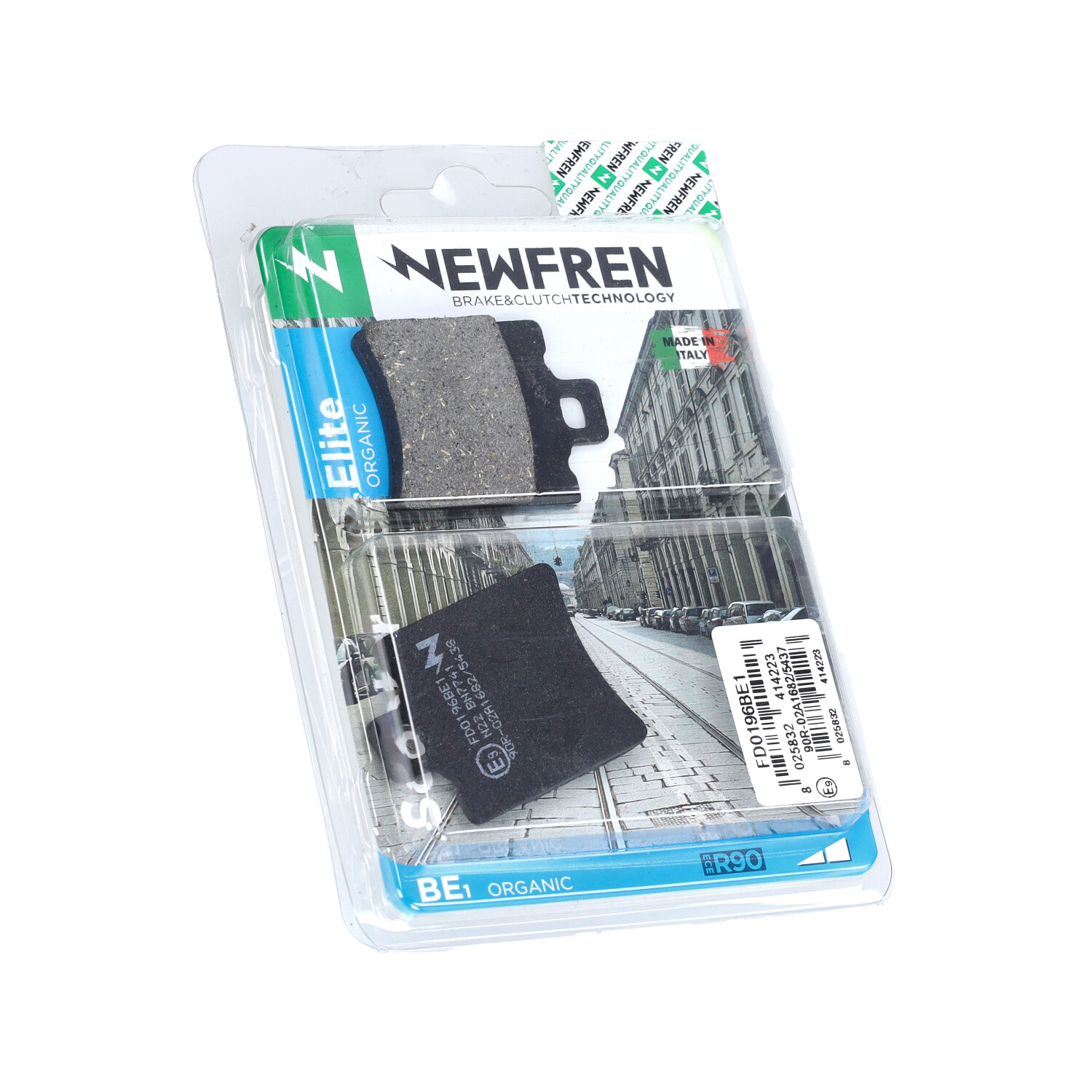Remblokset Newfren Brembo Aerox, Buxy, Neo, Neo Va2008, Nrg, Runner, Sfx, Sr Ot, X8r Fd0196 - Afbeelding 3