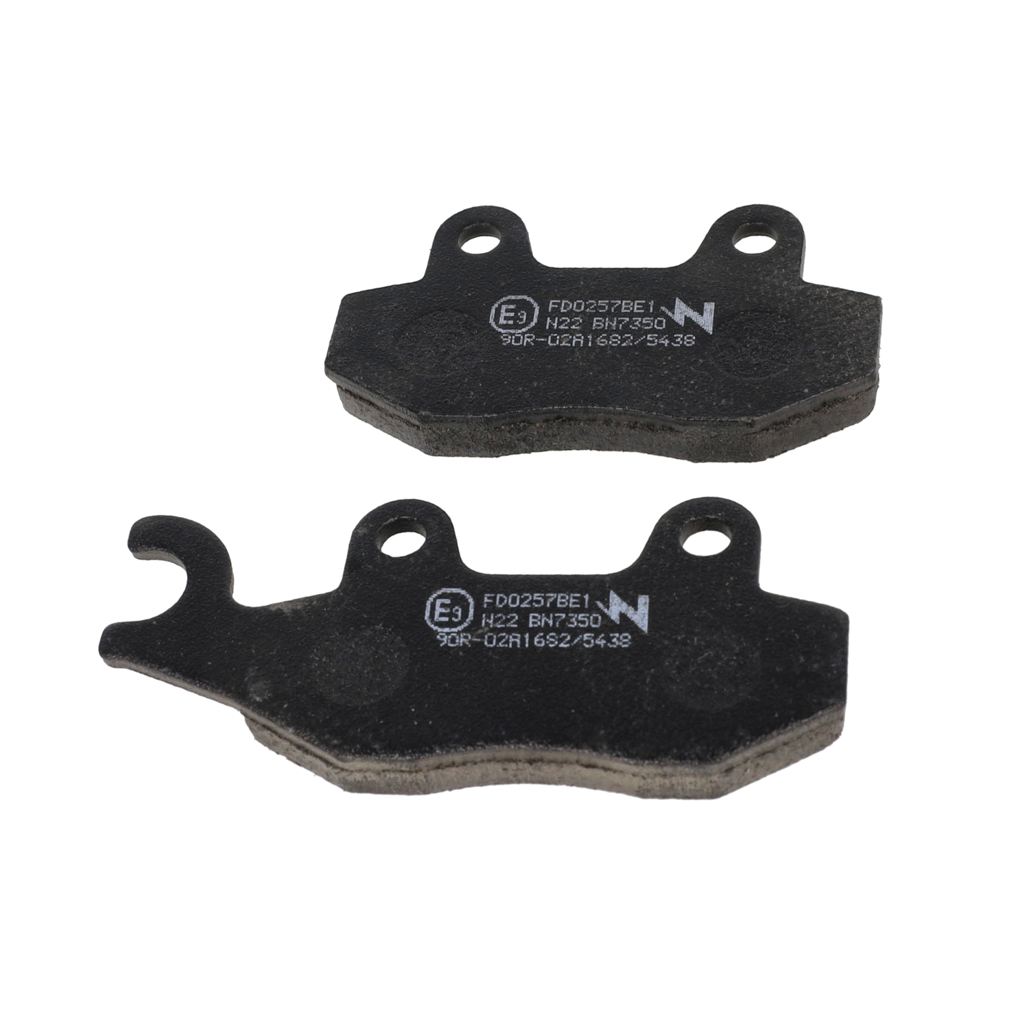 Remblokset Newfren Voor Agility 125, K-pipe, Sco Kymco 4t, Sento, Silence, Filly, Gpr, New Dink, Tzr Fd0257 - Afbeelding 2