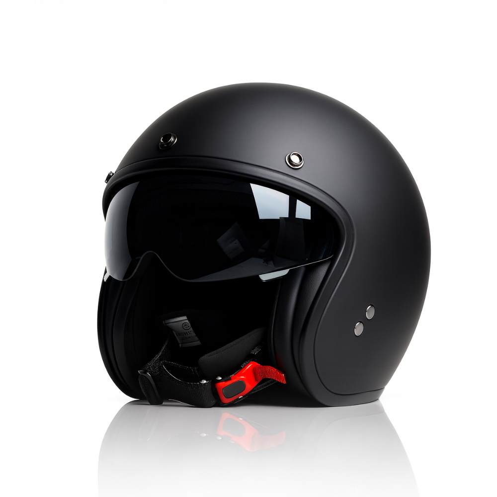 HELM VITO SPECIAL MAT ZWART S