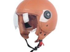 HELM VITO LEER BROWN AMSTERDAM M (NETTO PRIJS)