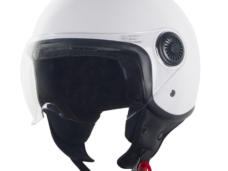 HELM VITO JET LORETO GLANS WIT XS (OP=OP PRIJS)
