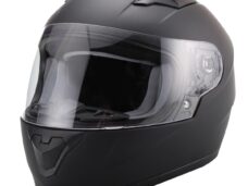 KINDERHELM VITO BAMBINO INTEGRAAL MAT ZWART XXS/YL (51-52CM)