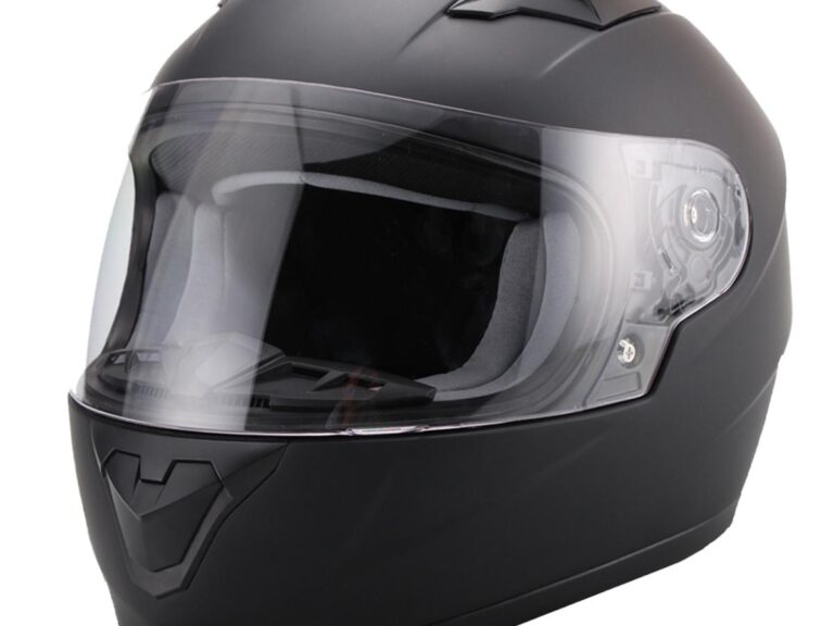 KINDERHELM VITO BAMBINO INTEGRAAL MAT ZWART XS/YXL (53-54CM)