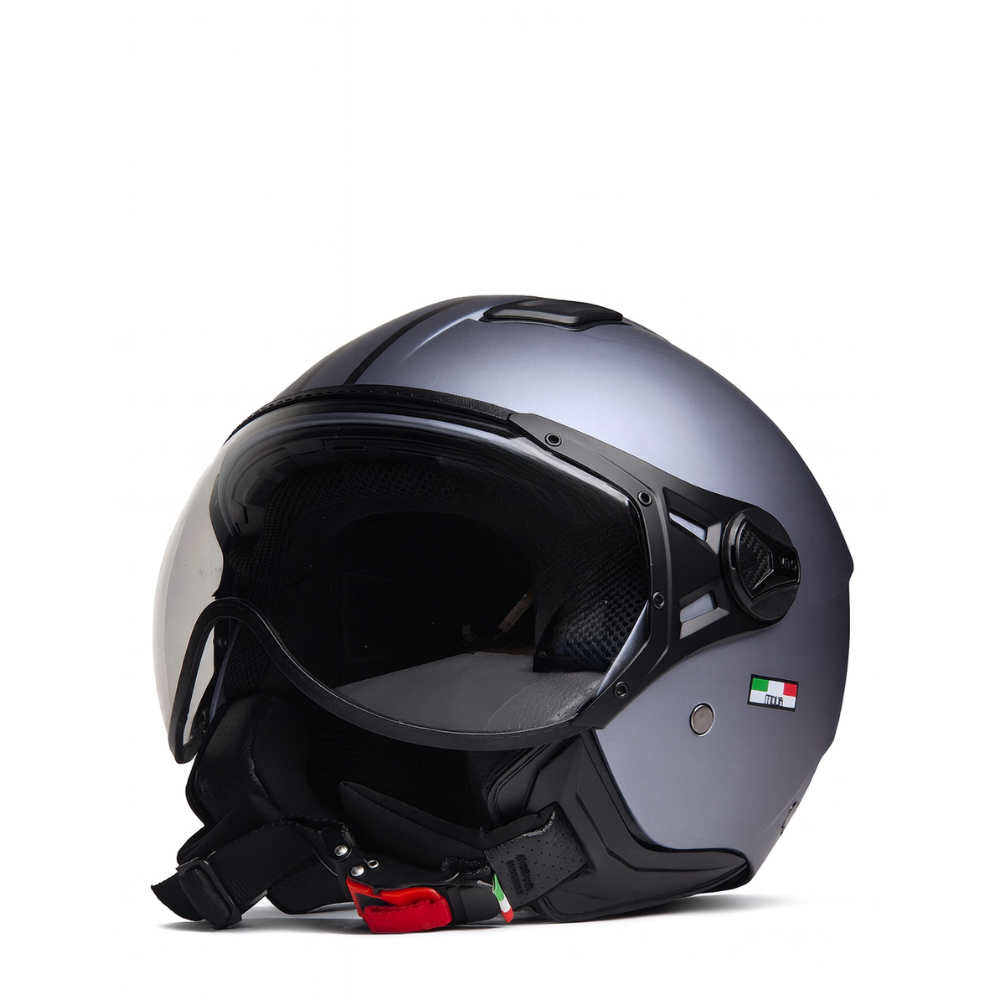 HELM VITO JET MODA MAT GRIJS XXL