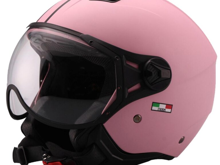 HELM VITO JET MODA MAT ROZE XS