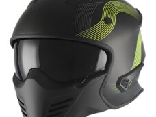 HELM VITO BRUZANO MAT ZWART + FLUOR M (NETTO PRIJS)