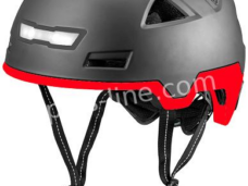 HELM VITO E-CITY GLANS ZWART + ROOD (SPEED PEDELEC) XXL (61-63 CM) +GRATIS OORPADS NETTO PRIJS
