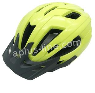 HELM VITO E-VILLAGE MAT FLUOR + PEAK (E-BIKE) S/M (54-58 CM)