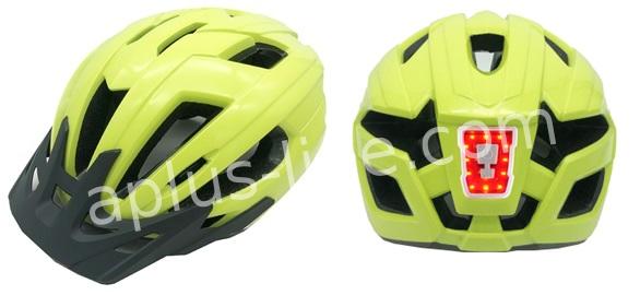 HELM VITO E-TRAVEL MAT FLUOR PEAK + VERLICHTING (E-BIKE) L/XL (58-62CM)