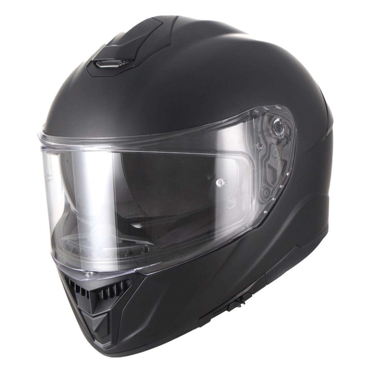 HELM VITO GRANDE OVERSIZE + ZONNEVIZIER MAT ZWART XXXXXL