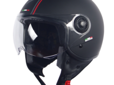 HELM VITO JET LORETO FASHION MAT ZWART XL