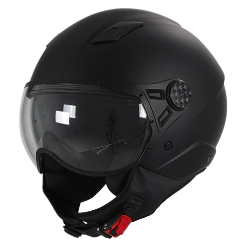 HELM VITO JET LAVORI MAT ZWART XL