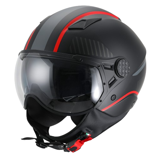 HELM VITO JET LAVORI ZWART/DECO M