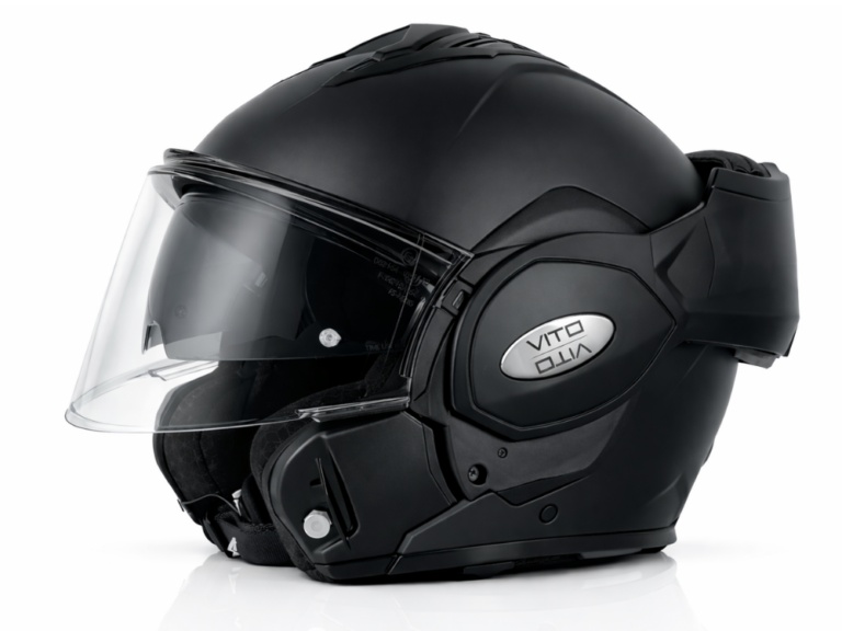 HELM VITO SYSTEEMHELM REVERSE MAT ZWART - M