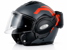 HELM VITO SYSTEEMHELM REVERSE MAT GRIJS/ORANJE M (NETTO PRIJS)