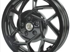 VELG ACHTERZIJDE VESPA SPRINT/PRIMAVERA EURO-5 GLANS ZWART - ORIGINEEL