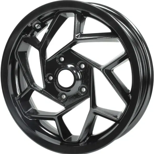 VELG VOORZIJDE VESPA SPRINT/PRIMAVERA EURO-5 GLANS ZWART - ORIGINEEL