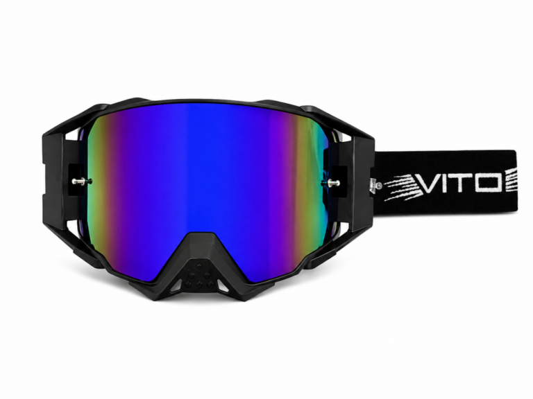 VITO TITAN CROSSBRIL ZWART - MAGNETISCH BLAUW REVO VIZIER