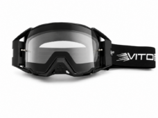 VITO TITAN CROSSBRIL ZWART - MAGNETISCH CLEAR VIZIER