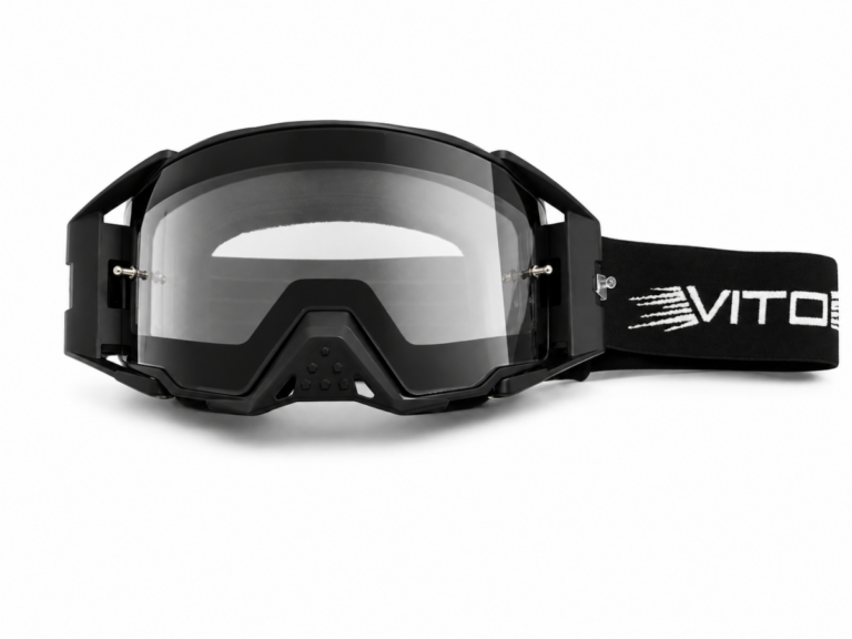 VITO TITAN CROSSBRIL ZWART - MAGNETISCH CLEAR VIZIER