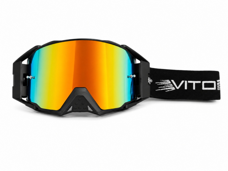 VITO TITAN CROSSBRIL ZWART - MAGNETISCH ROOD REVO VIZIER