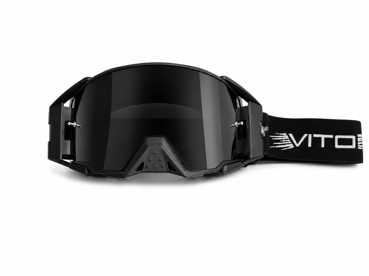 VITO TITAN CROSSBRIL ZWART - MAGNETISCH SMOKE VIZIER