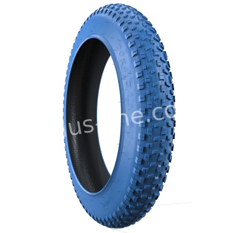 BAND APLUS 20*4.0 VOOR FATBIKE - BLAUW