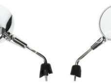 SPIEGELSET APLUS PASSEND OP VESPA PRIMAVERA / GTS (M8) CHROOM (KORT)