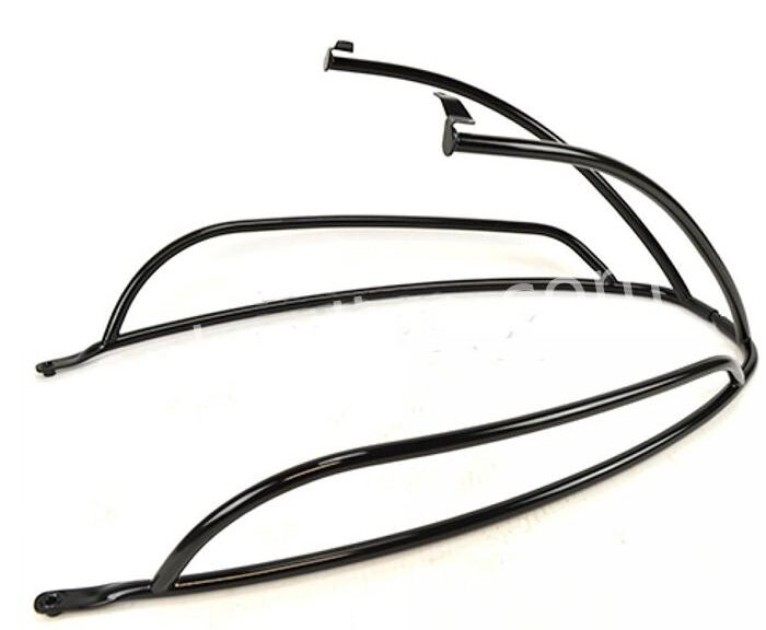 VALBEUGELSET ACHTER VESPA PRIMAVERA/SPRINT ORIGINEEL - GLANS ZWART (GECOAT)