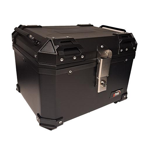 TOP CASE ALU LOOK ZWART 42 LITER (ZWART) - NETTO PRIJS