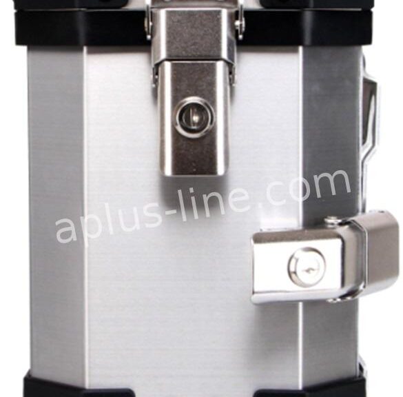 TOPBOX COOCASE ZIJKOFFERS LINKS + RECHTS ALUMINIUM 28L
