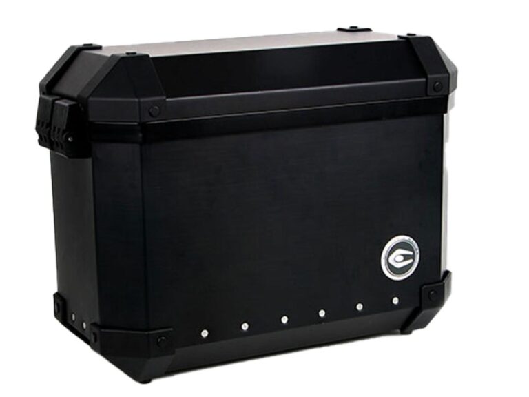 TOPBOX COOCASE ZIJKOFFERS LINKS + RECHTS ZWART 24L