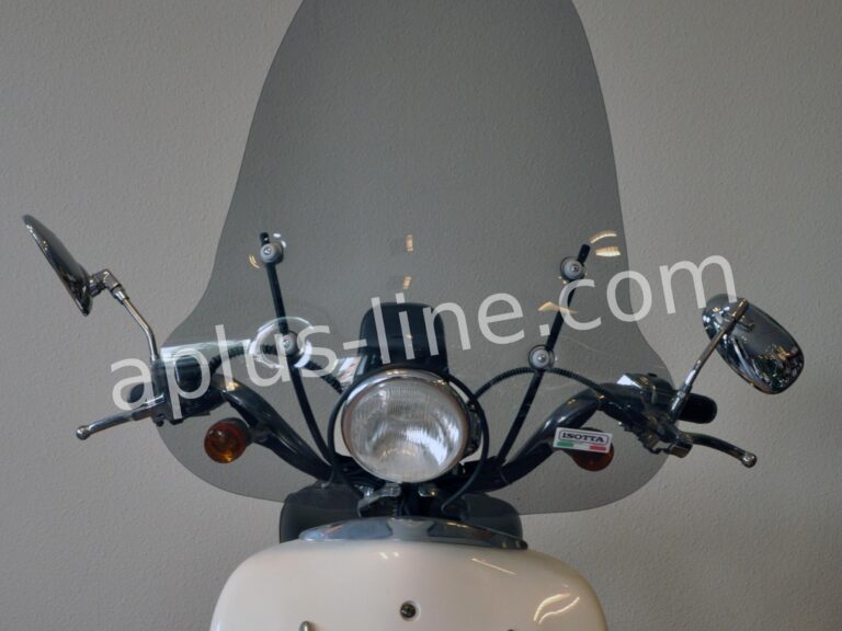 WINDSCHERM ISOTTA GRANDE RETRO SMOKE - NETTO PRIJS